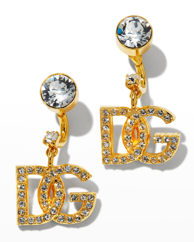 Crystal DG Drop Earrings